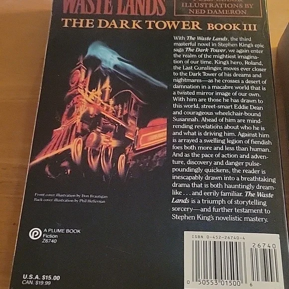 Stephek King THE WASTELANDS & WOLVES OF THE CALLA Set of 2 Books. - Picture 5 of 10